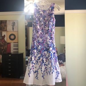 Floral Maggy London A line dress! NWOT